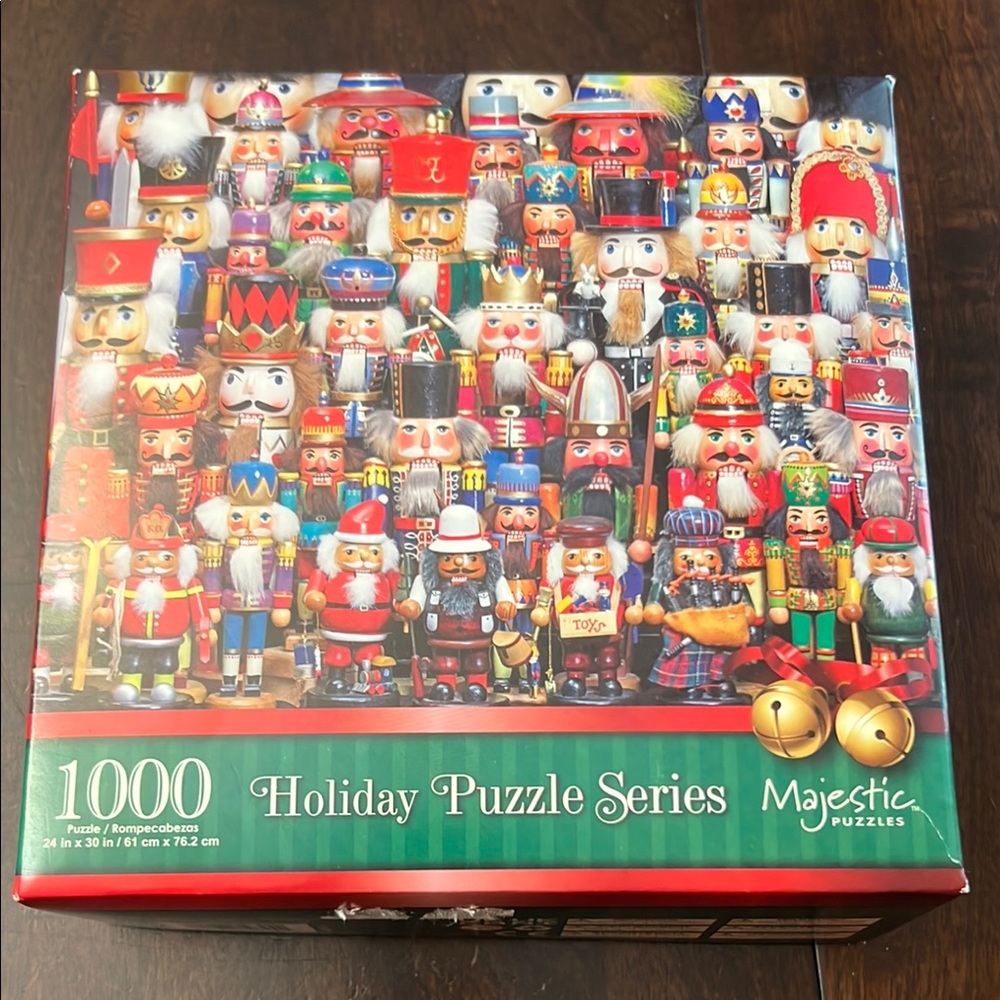 Majestic puzzles nutcracker collection.  New in box sealed puzzle. 1000 piece